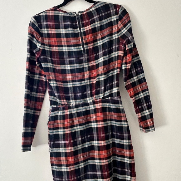 Vanessa Bruno Plaid Print Mini Dress - Picture 2 of 2